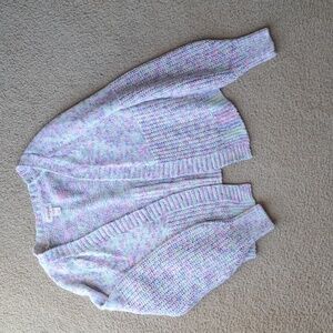 Girls' Short Open Layering Cardigan, Cat & Jack, Size S (6/6X)